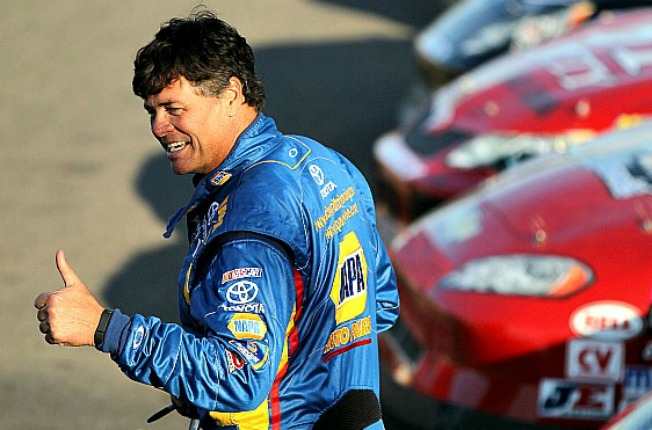 Reason to smile? Michael Waltrip Racing will lose a driver and about a third of its income.
